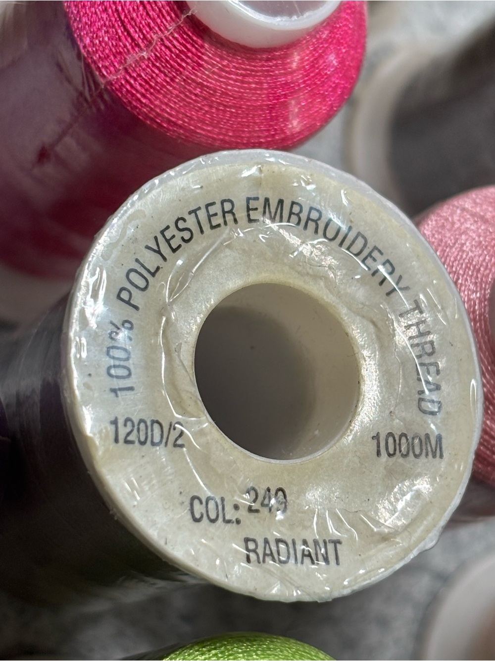 Radiant Embroidery Thread Set - Assorted Colors - Picture 5 of 5